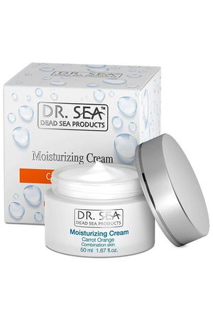 DR. SEA Крем для лица с минералами Мертвого моря, маслами моркови и экстрактом апельсина 50