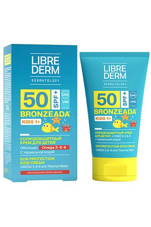 LIBREDERM Солнцезащитный крем для детей SPF50+ с Омега 3-6-9 и термальной водой BRONZEADA