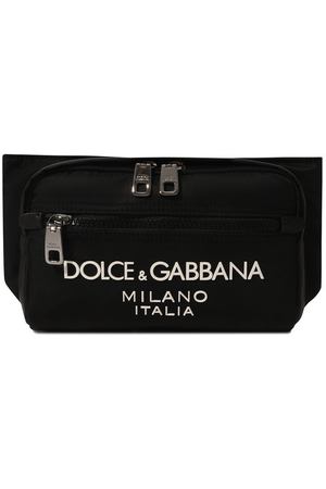Текстильная поясная сумка Dolce & Gabbana