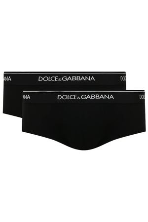 Комплект из двух хлопковых хипсов Dolce & Gabbana