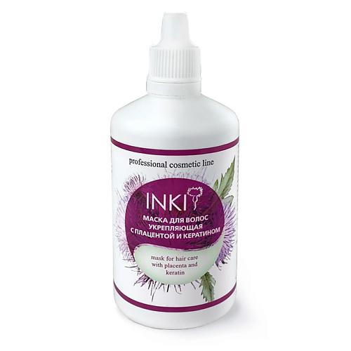 Где купить INKI Маска для волос увлажняющая Инки профессиональное средство для распрямления с кератином 100 INKI 