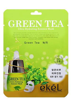 Ekel Маска для лица тонизирующая с Зеленым чаем Ultra Hydrating 25