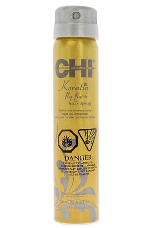 CHI Лак для волос средней фиксации с кератином Keratin Flex Finish Hairspray