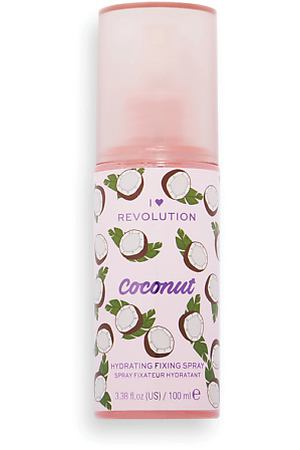 I HEART REVOLUTION Спрей для фиксации макияжа TASTY COCONUT Hydrating Fixing Spray