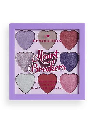 I HEART REVOLUTION Палетка теней для век HEART BREAKERS