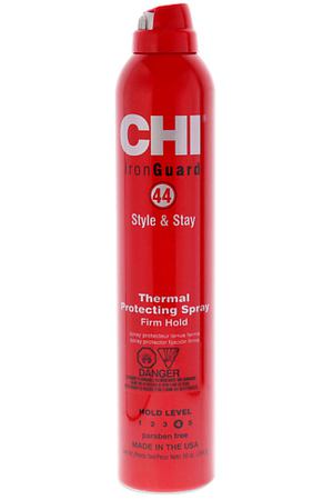 CHI Лак-спрей для волос сильной фиксации термозащитный 44 Iron Guard Style Stay Firm Hold Protecting Spray