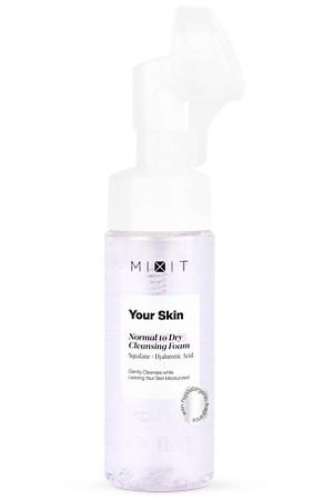 MIXIT Очищающая пенка для нормальной и склонной к сухости кожи лица YOUR SKIN Normal to Dry Cleansing Foam