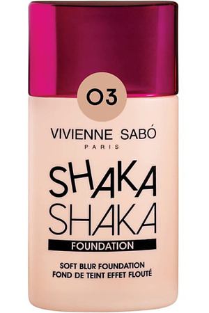 VIVIENNE SABO Тональный крем с натуральным блюр эффектом Shaka Shaka