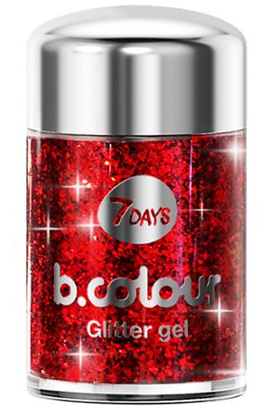 7DAYS Гель-глиттер для лица и тела mini b.colour Winter Edition