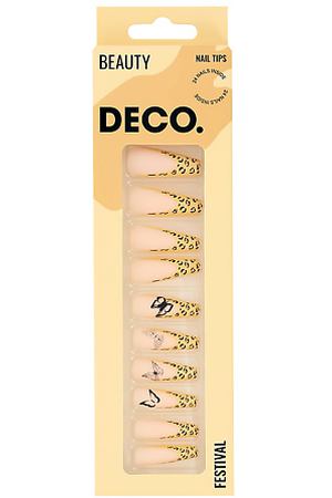 DECO. Набор накладных ногтей с клеевыми стикерами FESTIVAL animals