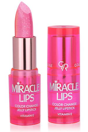 GOLDEN ROSE Гелевая помада для губ MIRACLE LIPS COLOR CHANGE JELLY LIPSTICK
