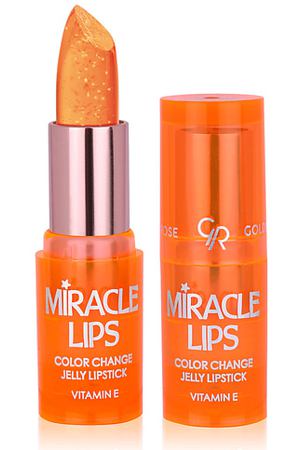 GOLDEN ROSE Гелевая помада для губ MIRACLE LIPS COLOR CHANGE JELLY LIPSTICK