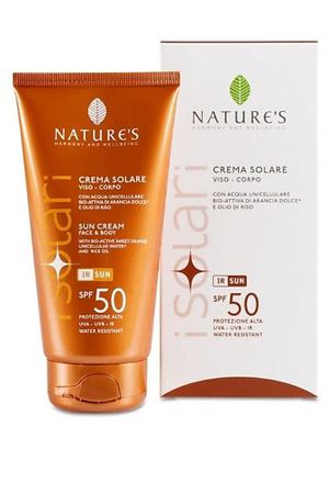 NATURE'S HARMONY AND WELLBEING Крем солнцезащитный для лица и тела SPF 50 iSolari 150