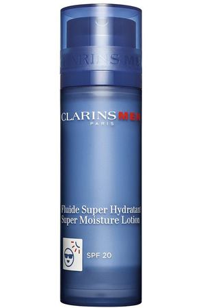 Интенсивно увлажняющий лосьон для лица Men Fluide Super Hydratant SPF 20 (50ml) Clarins