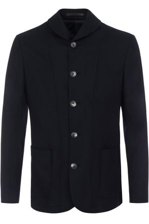 Однобортный кашемировый пиджак Giorgio Armani