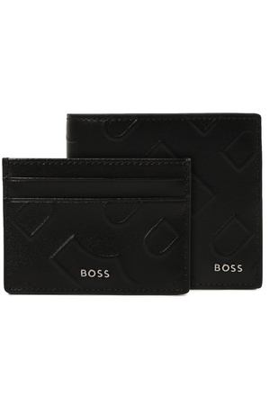Комплект из портмоне и футляра для кредитных карт BOSS