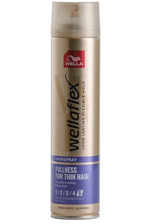 WELLA Лак для волос объем для тонких волос Ультрасильная фиксация Wellaflex