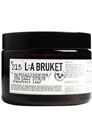 LA BRUKET Скраб для тела № 215 GRAPEFRUIT LEAF Sea Salt Scrub