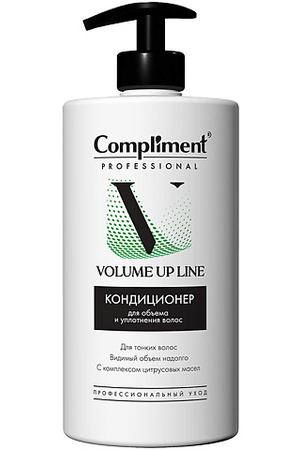 COMPLIMENT Кондиционер для объема и уплотнения волос Professional Volume up line 750