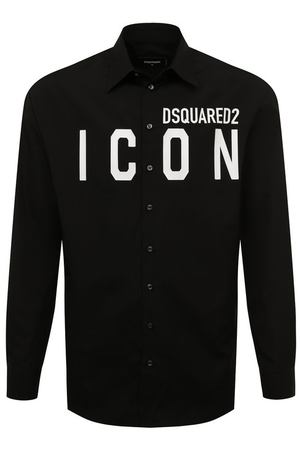Хлопковая рубашка Icon Dsquared2