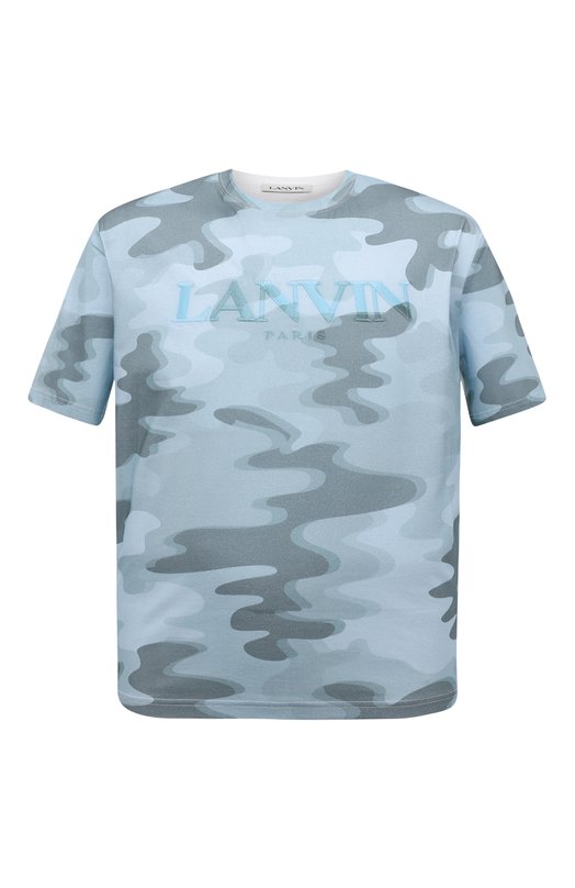 Где купить Хлопковая футболка Lanvin Lanvin 