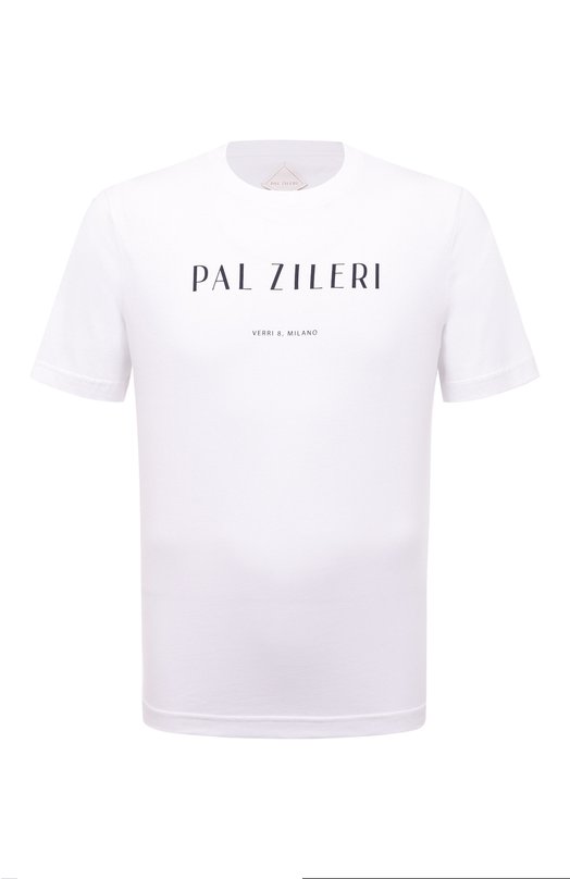 Где купить Хлопковая футболка Pal Zileri Pal Zileri 
