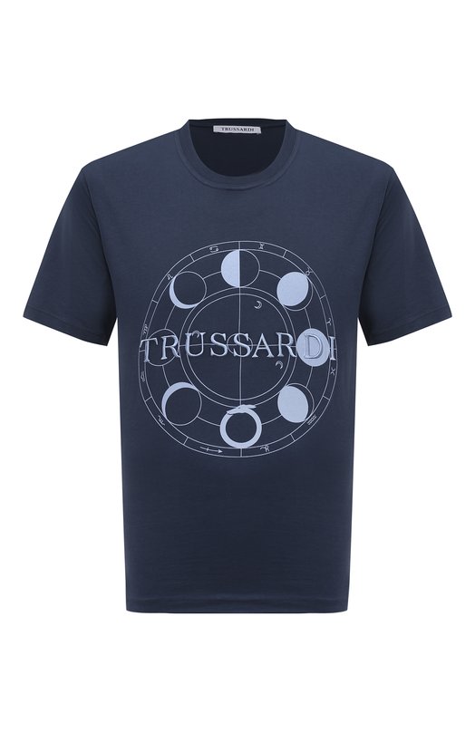 Где купить Хлопковая футболка Trussardi Trussardi 