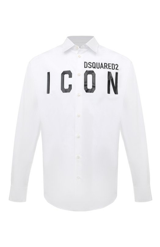 Где купить Хлопковая рубашка Icon Dsquared2 Dsquared2 