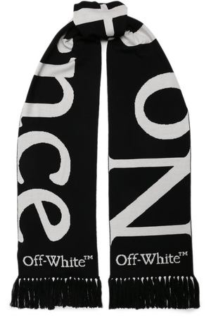 Шерстяной шарф Off-White