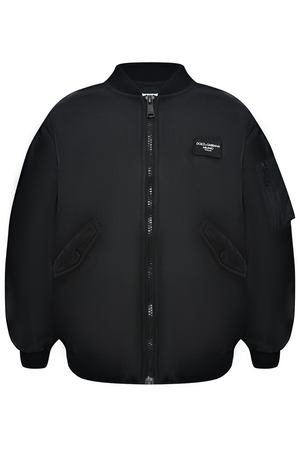 Куртка-бомбер, черная Dolce&Gabbana