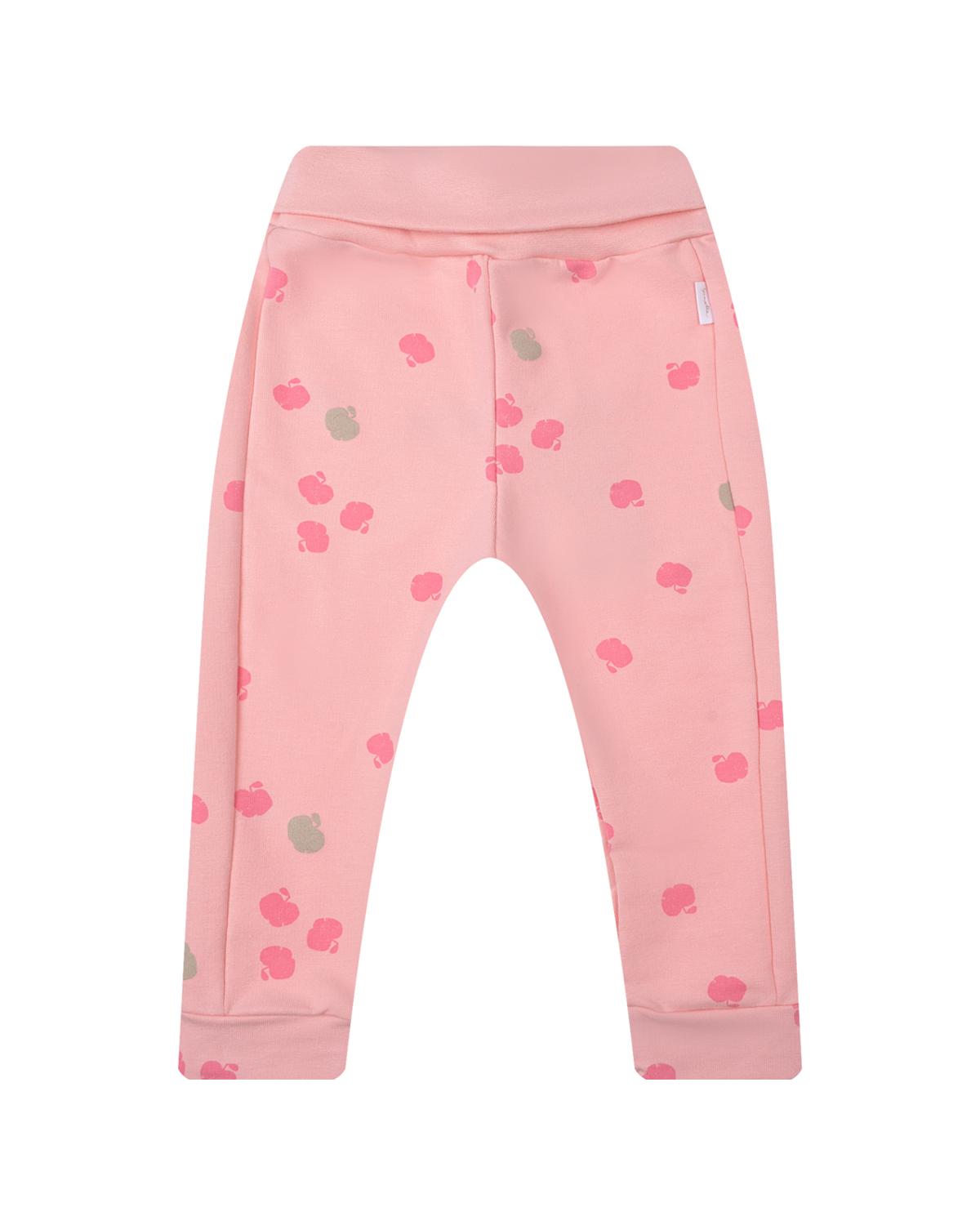 Где купить Розовые спортивные брюки с принтом &quot;яблоки&quot; Sanetta Kidswear Sanetta 