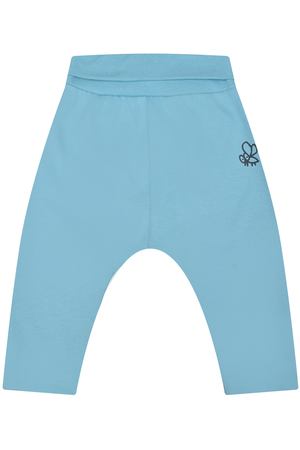 Голубые спортивные брюки с принтом &quot;хамелеон&quot; Sanetta Kidswear