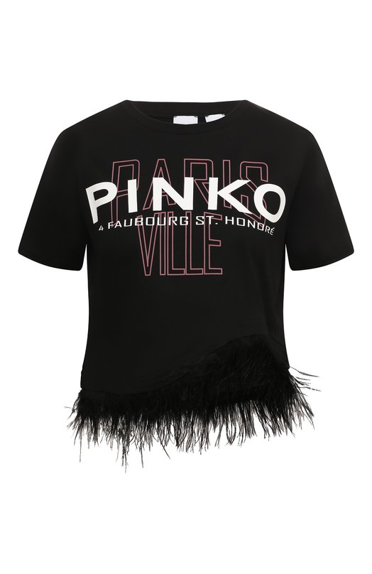 Где купить Хлопковая футболка Pinko Pinko 
