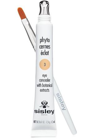 Консилер с кистью для кожи вокруг глаз №3  (15ml) Sisley