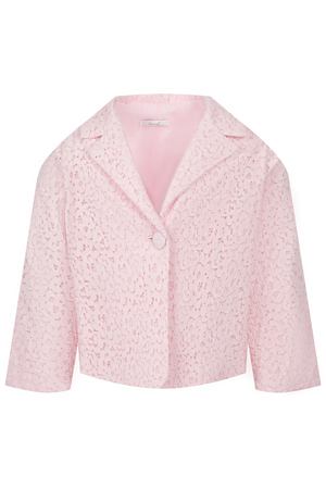 Розовый пиджак с кружевной отделкой Miss Grant