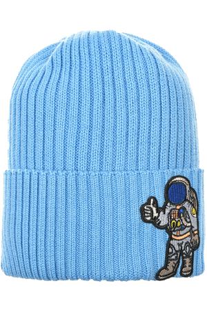 Синяя шапка с нашивкой &quot;космонавт&quot; Regina