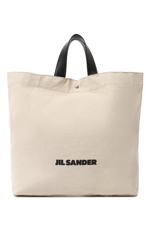 Где купить Текстильная сумка-шопер Jil Sander Jil Sander 