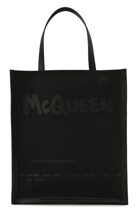 Где купить Текстильная сумка-шопер Alexander McQueen Alexander McQueen 