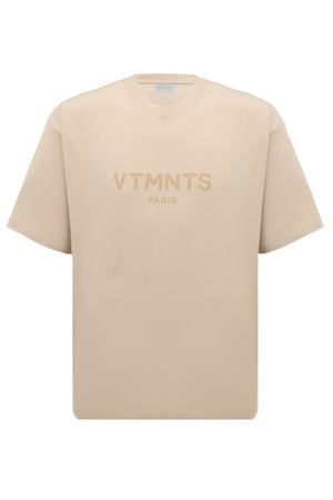 Хлопковая футболка VTMNTS