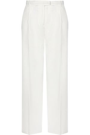Белые брюки-палаццо TWINSET