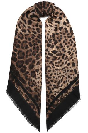 Хлопковый шарф Dolce & Gabbana