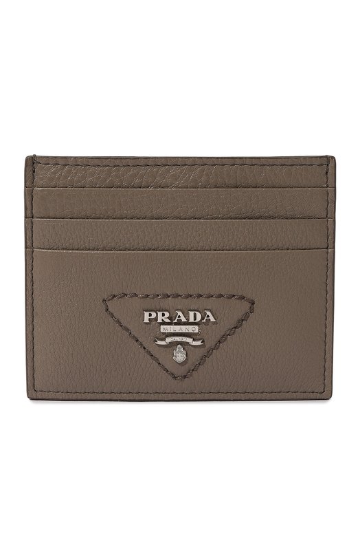 Где купить Кожаный футляр для кредитных карт Prada Prada 
