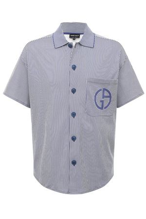 Хлопковая рубашка Giorgio Armani