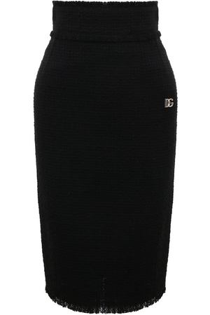 Шерстяная юбка Dolce & Gabbana
