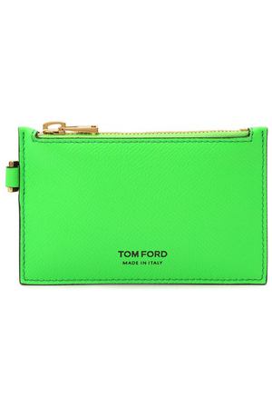 Кожаный кошелек для монет Tom Ford