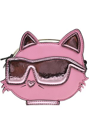 Сумка в форме кошки, розовая Karl Lagerfeld kids