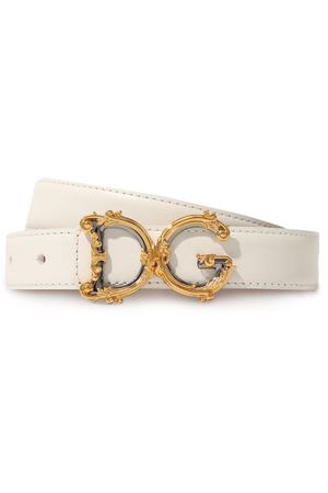 Кожаный ремень DG Amor Dolce & Gabbana