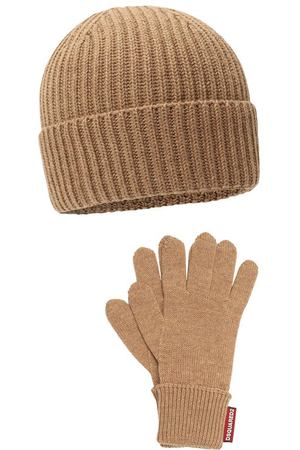 Комплект из шапки и перчаток Dsquared2