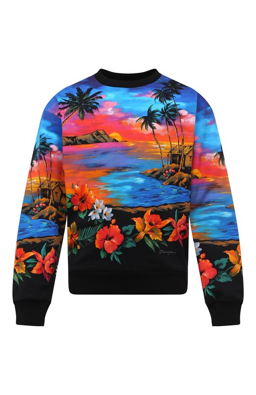 Где купить Хлопковый свитшот Dolce & Gabbana Dolce & Gabbana