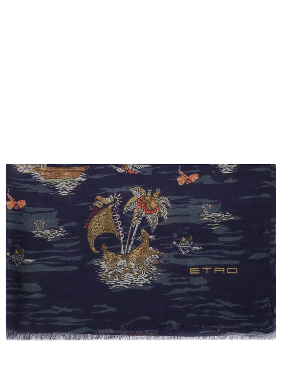 Где купить Палантин с принтом ETRO Etro